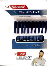 Flair Liquid GT Ink Pen Blue (Pack of 10)