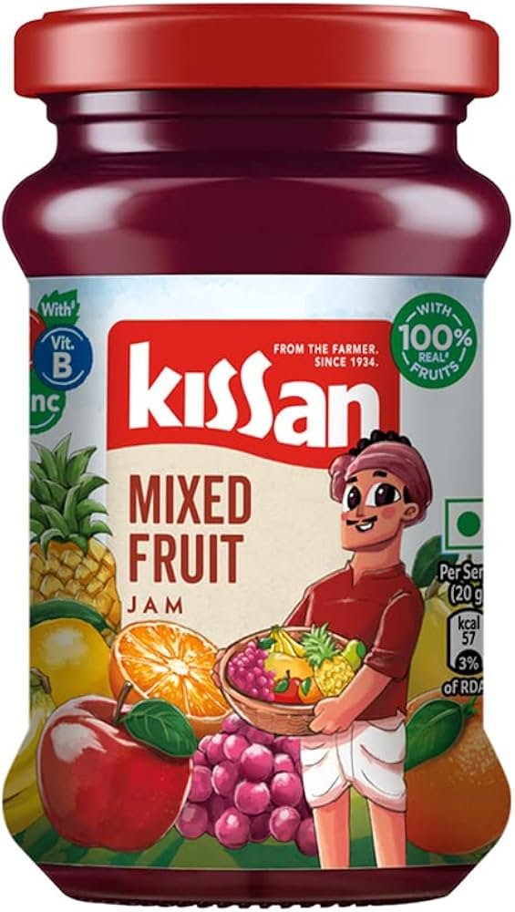 Kissan Mix Fruit Jam 200 g