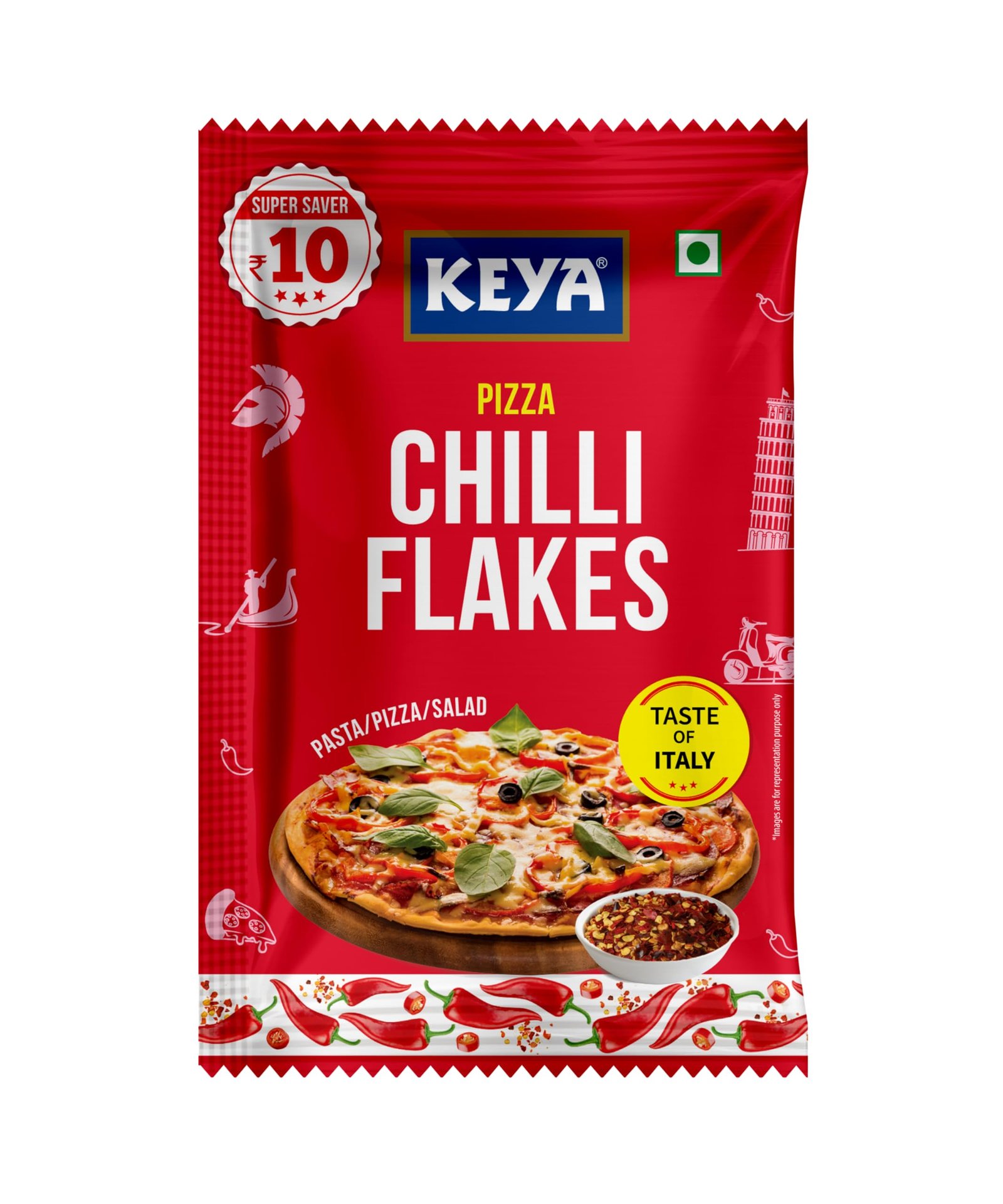 Keya Pizza Chilli Flakes 8 g
