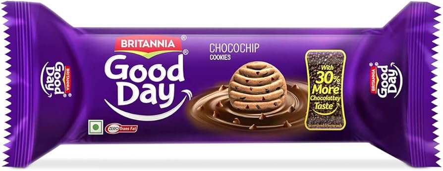 Britannia Good Day Choco Chip Cookies (Mrp 30/-)