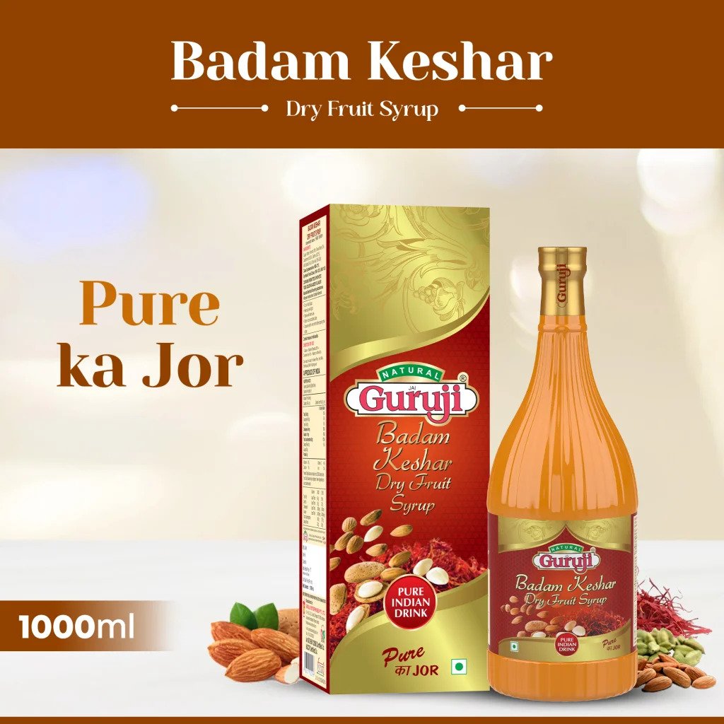 Guruji Badam Sharbat 700 ml