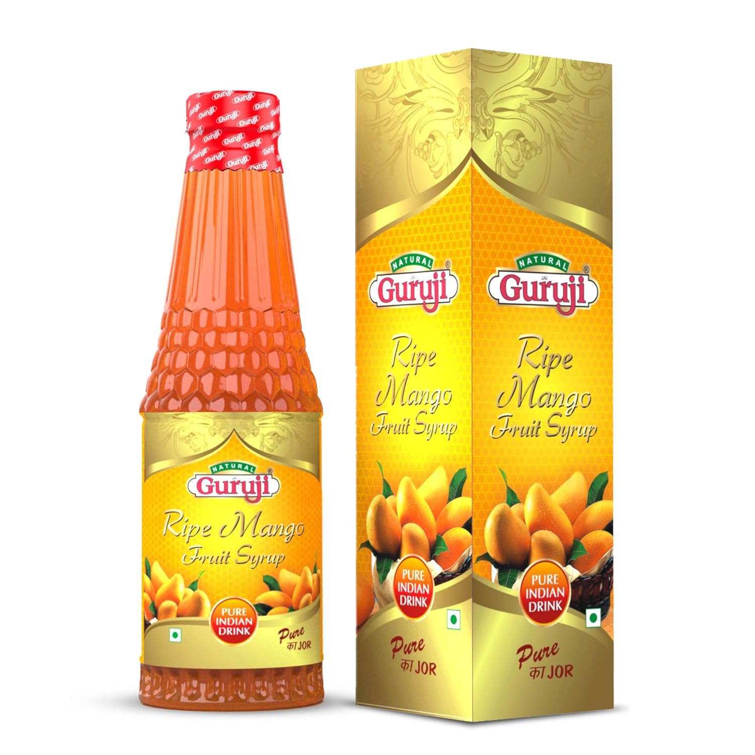 Guruji Ripe Mango Fruit Sharbat 1 ltr