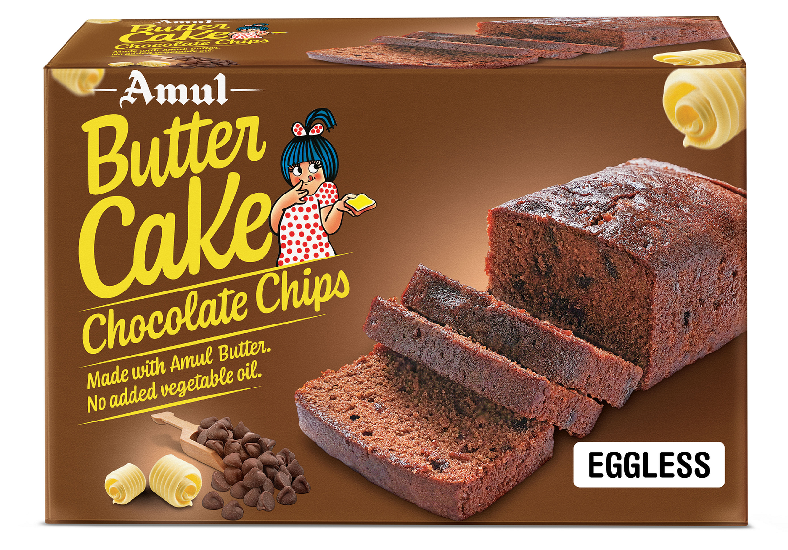 Amul Butter Cake Choco Chips 150 G