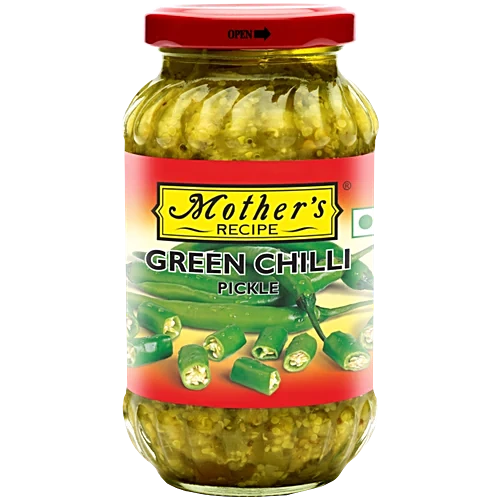 Mother's Green Chilli Pickle 300 g