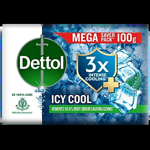 Dettol Icy Cool Soap 100 g