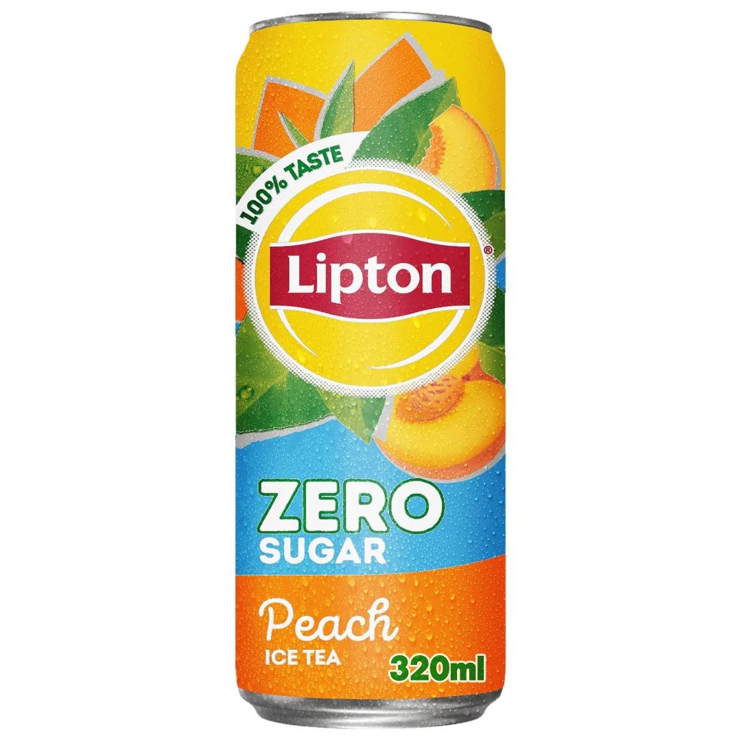 Lipton Iced Tea Peach (Zero Sugar) 320 ml