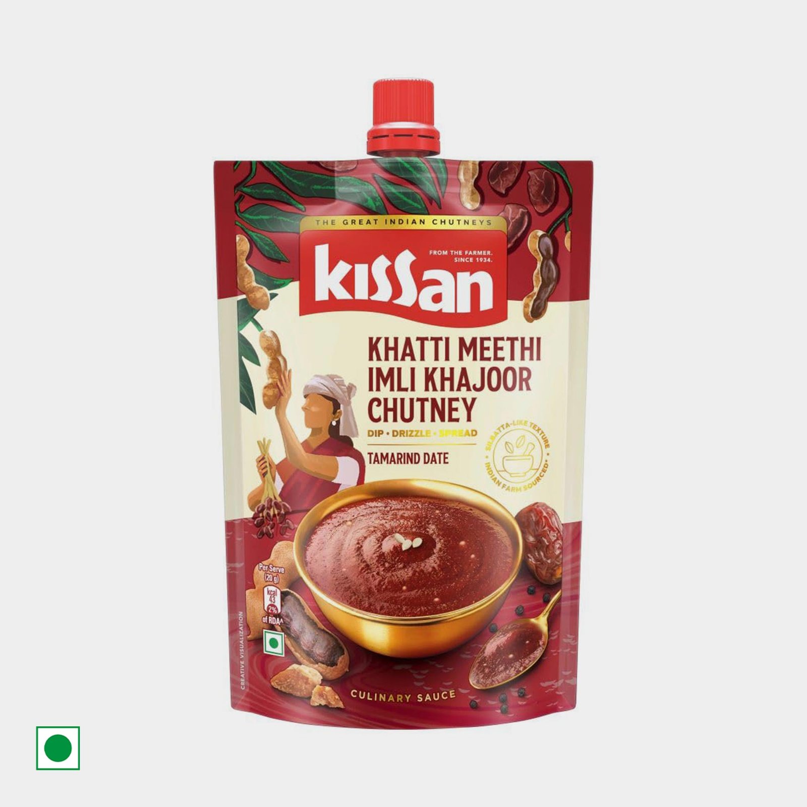 Kissan Imli Khajoor Chutney 200 g