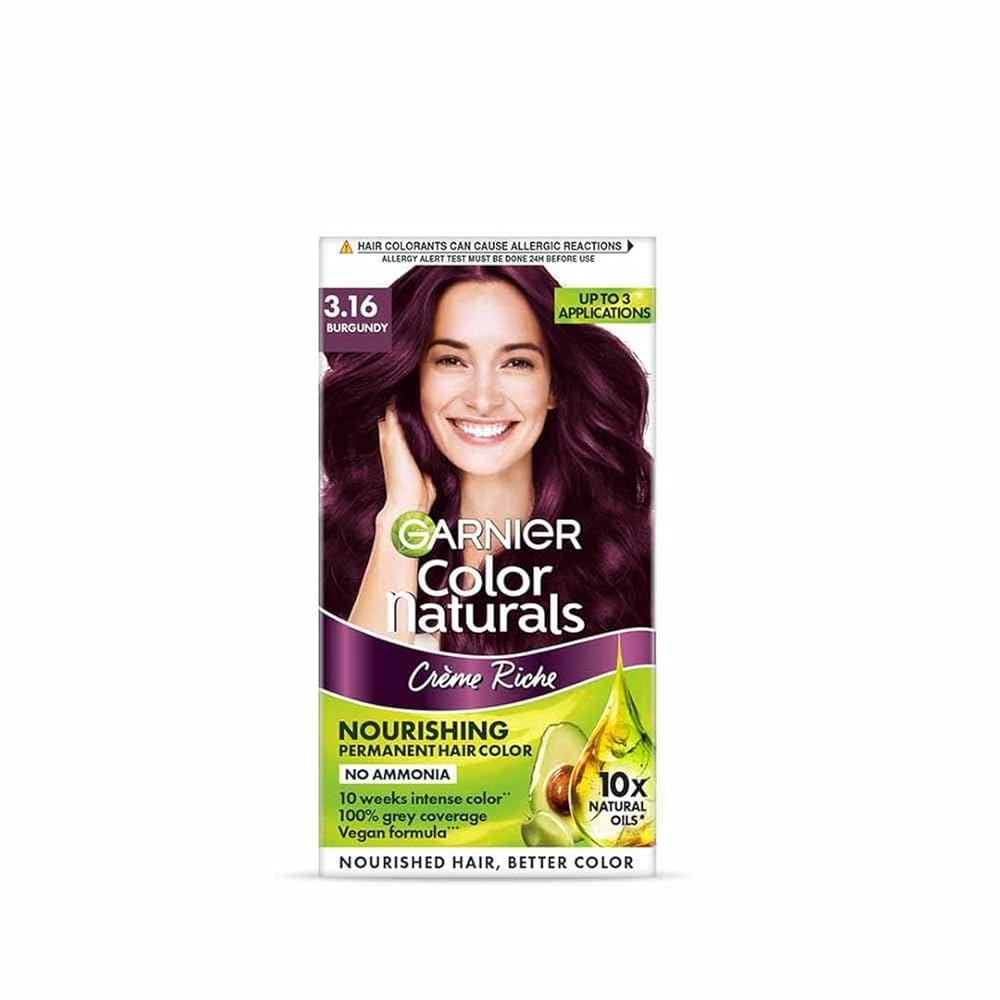 Garnier Natural Burgundy Hair Colour