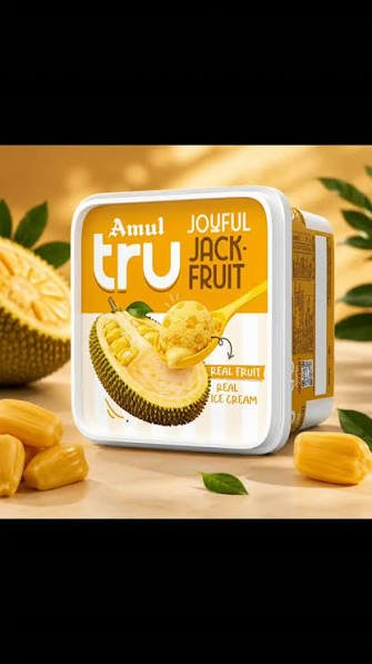 Amul TRU Joyful Jack Fruit Tub 1 Ltr