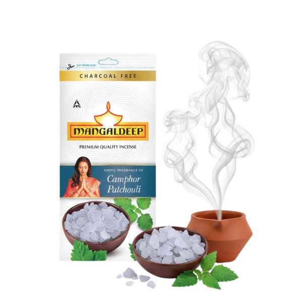 Mangaldeep Camphor Patchouli Agarbatti
