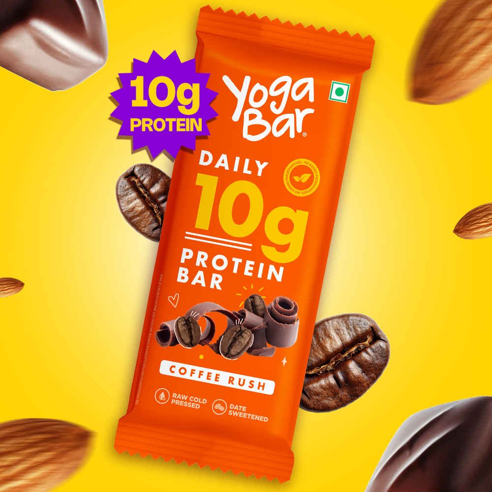 Yoga Bar Daily 10 g Protein Bar Coffee Rush