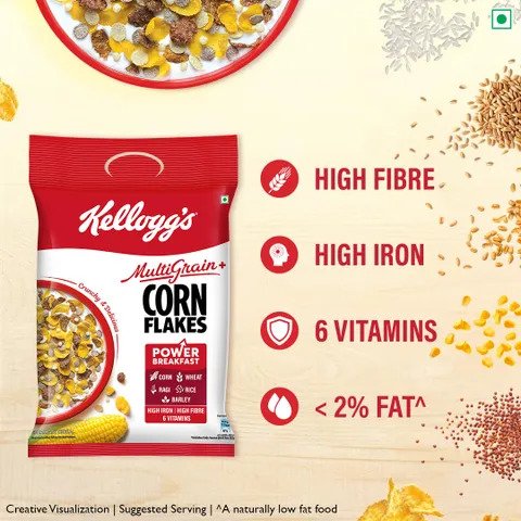 Kellogg's Multigrain Corn Flakes 450 g