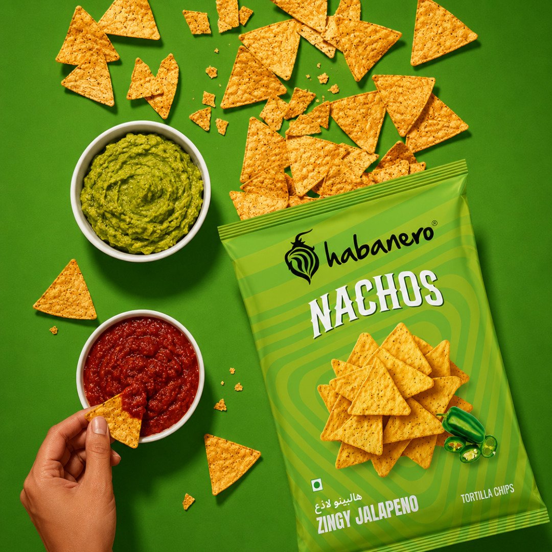 Habanero Nachos Zingy Jalapeno