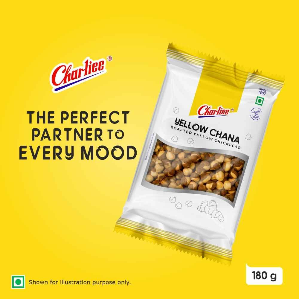 Charliee Roasted Yellow Chana 90 g
