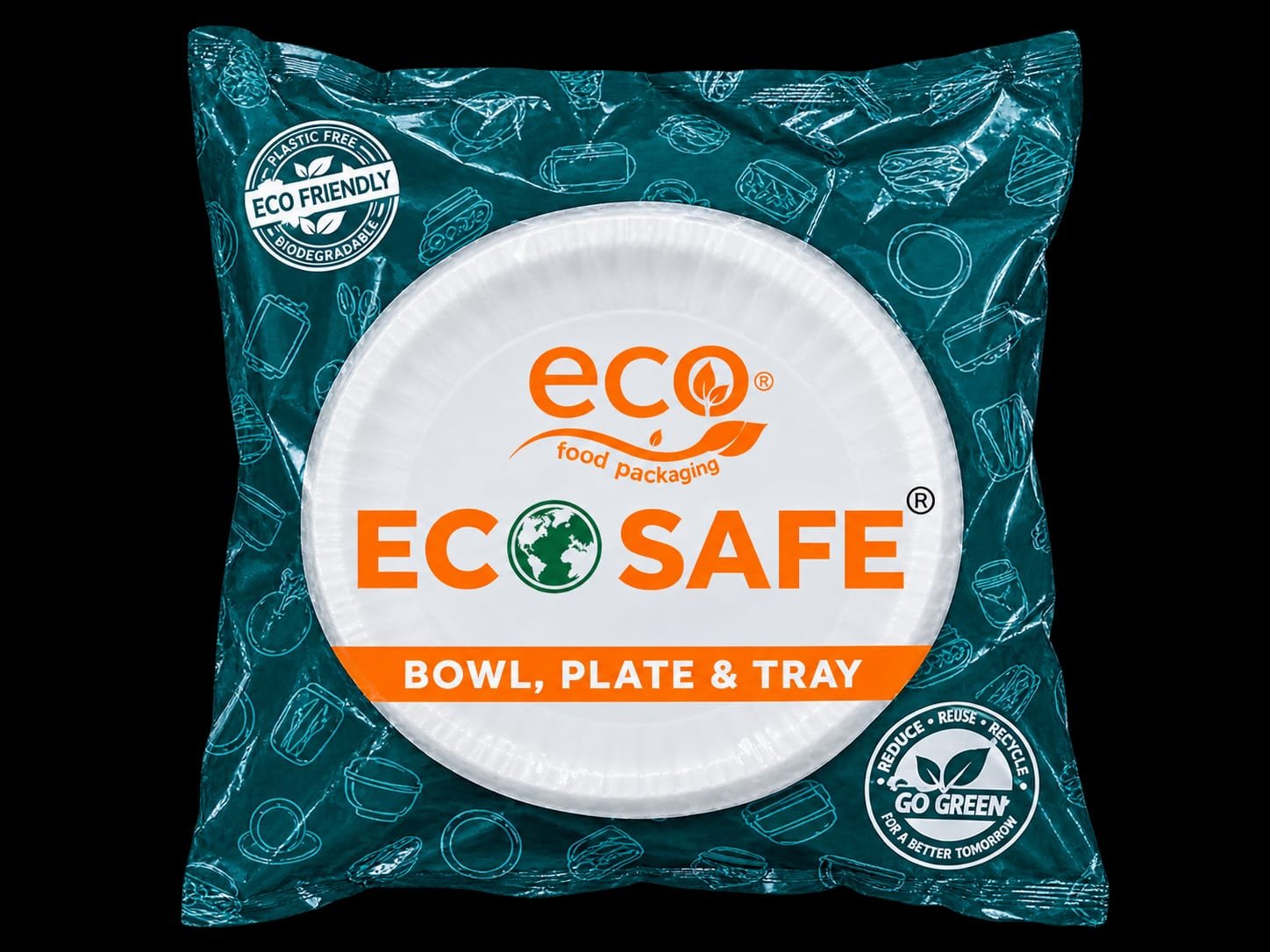 Eco Safe Disposable Bowl Round (Bati)